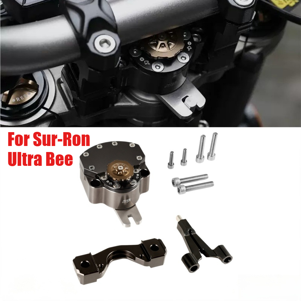 Steering Damper Stabilizer Kit Cnc - Zestaw montażowy wspornika amortyzatora kierownicy do