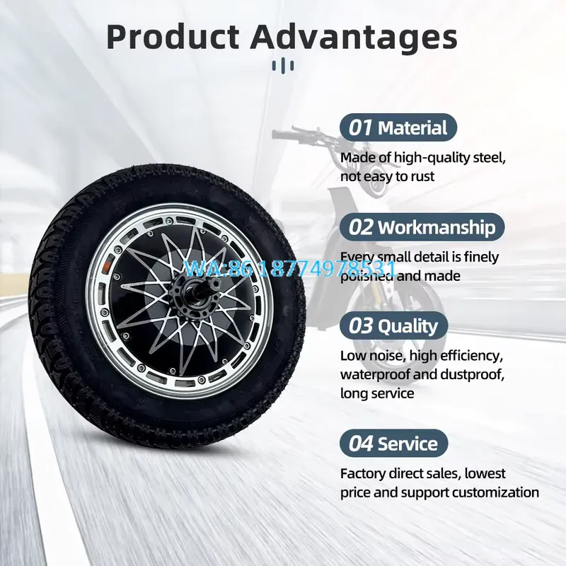 Wmwmnu – silnik do piasty rowe – 60V 5000W Brushless Hub Motor recenzja i cena