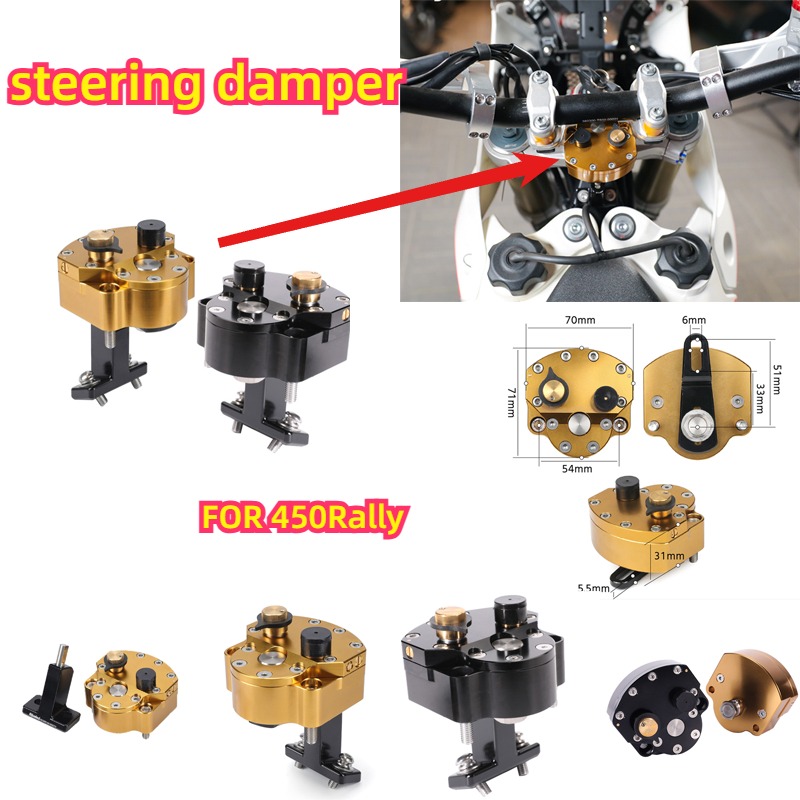 Zestaw mocowania amortyzatora  – Steering Damper Stabilizer Kit Cnc recenzja i cena