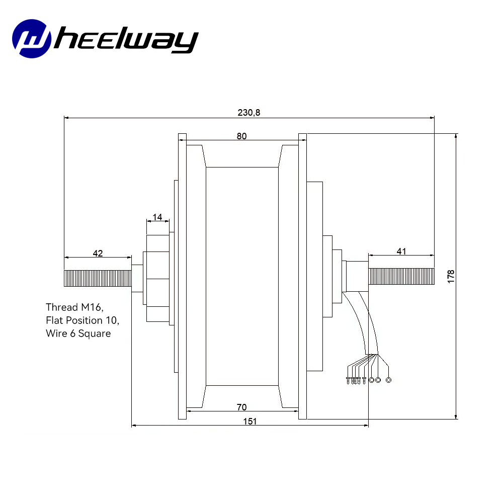 11-calowe koło z silnikiem BLD – 11 Inch 72V 3500W Motor Wheel recenzja i cena