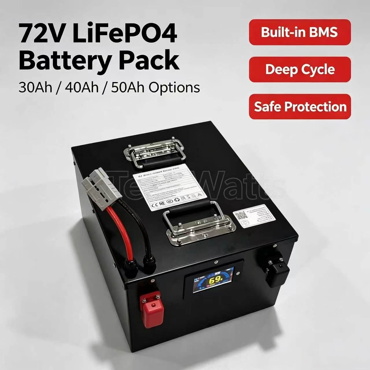 Akumulator litowy lifepo4 72V  – 72V 30Ah Lifepo4 Battery Pack recenzja i cena