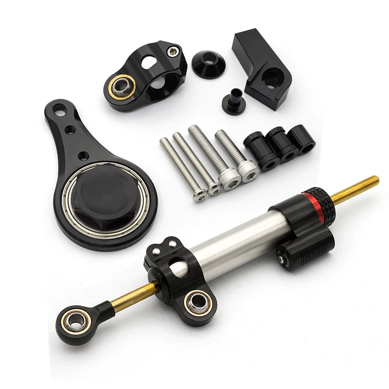 Do Kawasaki Ninja ZX-6R ZX636  – Steering Damper Stabilizer Kit Cnc recenzja i cena