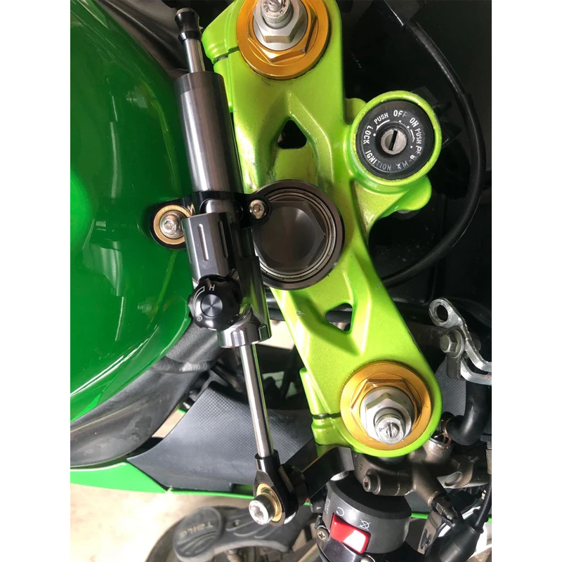 Do Kawasaki Ninja ZX-6R ZX636  – Steering Damper Stabilizer Kit Cnc recenzja i cena