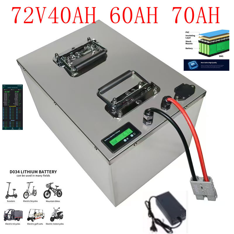 Akumulator litowo-jonowy 72V z – 72V 30Ah Lifepo4 Battery Pack recenzja i cena