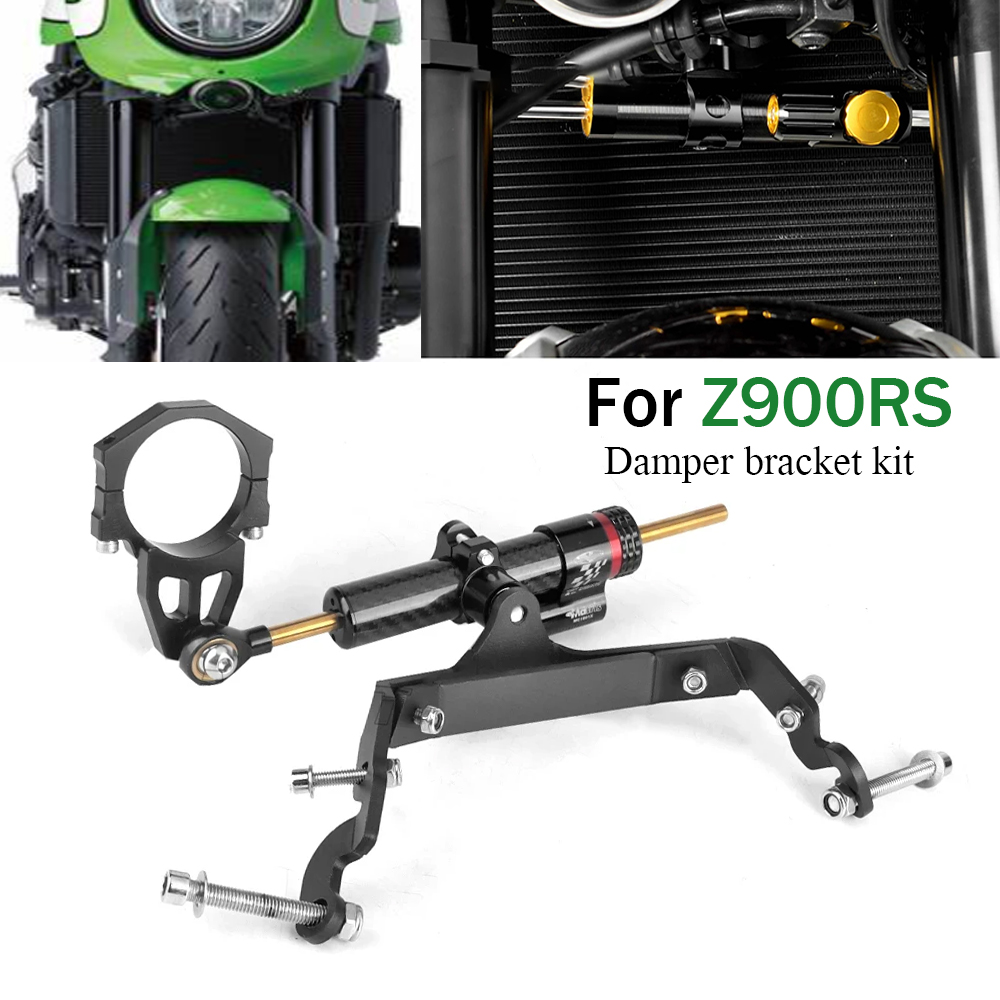 Dla Kawasaki Z900RS z900rs Z90 – Steering Damper Stabilizer Kit Cnc recenzja i cena